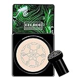 Geranium Mushroom Head Air Cushion Foundation, Concealer Nude Make-up Feuchtigkeitsspendende Aufhellung CC Flüssige Grundierung, Gleichmäßige Hautfarbe Make-up-Grundierung-Natü