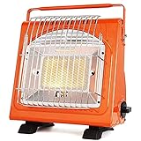 LANTIAN Butan Portable Heater 1,7KW Multifunktionale Outdoor Einstellbare Keramik Gasheizung mit Griff Design, für Outdoor Zelt und Picknick Camping