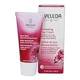 WELEDA Wildrose Glättende Tagespflege, Naturkosmetik Gesichtscreme für trockene Haut zum Schutz vor Falten und Hautalterung, für Vitalität und Elastizität der Haut (1 x 30 ml)