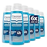 Clearasil Poren Befreier Gesichtswasser, Gegen Pickel und Hautunreinheiten, 6er Pack (6 x 200 ml)