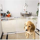 Safety Gate-Metall-einstellbares Baby-Haustier-Sicherheitsgatter-Treppengatter Auto-schließen mit Druckmontage erweiterbare Ständer 80cm hoch Die Breite kann von 75 bis 200 cm ideal für Kinder und H