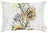 Apelt 2711 Herbstzeit l Sonnenblumen Hortensien l Kissen 30x50