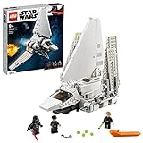 LEGO 75302 Star Wars Imperial Shuttle Bauset mit Luke Skywalker mit Lichtschwert und Darth Vader Minifig
