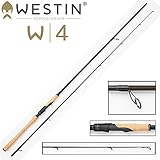 Westin W4 Powerlure 240cm XH 25-80g Spinnrute auf Zander, Hecht & Barsch, Spinnrute für Stationärrolle, Angelrute zum Spinnang