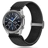 Vodtian 22mm Armband Nylon Solo Loop Kompatibel mit Samsung Galaxy Watch 46mm/Galaxy Watch 3 45mm/Gear S3 Frontier/Classic, Schnellwechsel Sport Uhrenarmband Elastisch Geflochtenes Ersatzarmb