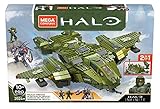 MEGA Construx GNB28 - Halo Infinite UNSC Pelican-Flugschiff, mit 2024 Bausteinen, Spielzeug ab 10 J