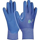 GEBOL 709705 Schutzhandschuh KIDS | Gr. 5-8 Jahre | blau | Jungen-Handschuhe | 1 Paar, Kinder, 2 Stück