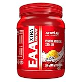 ACTIVLAB EAA XTRA Instant 500g - 8 essentielle exogene Aminosäuren mit B-Vitaminen - 50 Portionen - Mango-Bromb