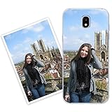 Sunrive Personalisierte Hülle kompatibel mit Samsung Galaxy J5 2017 Silikon,Transparent Handyhülle Benutzerdefiniert Weicher Etui mit Eigenem Foto Bild Text I