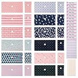 MLXG 24 Packungen Umschläge aus laminiertem Material für Geld und Geld, Organizer für Finanzen, w