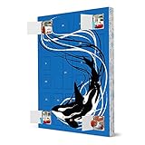artboxONE Adventskalender XXL mit Produkten von Kinder® Fantasy Lines Killer Whale Adventskalender T