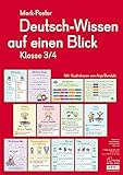 Merk-Poster - Klasse 3/4 - Deutsch-Wissen auf einen Blick