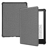 YEYOUCAI Schutzhülle für Amazon Kindle Paperwhite 2021, aus TPU, horizontal, mit Sleep-/Wake-Funktion, einfarbig, Denim-Tex