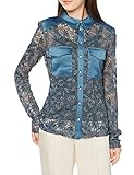 Guess LA Corinne Top Shirt, Petrol, S