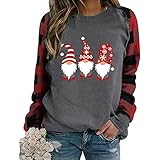 Weihnachten damen blusen sexy pullover damen winter lang oberteile sexy elegant damenpullover lagenlook winter pullover frauen oberteil v ausschnitt damen dünne pullover damen herbst ob