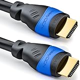 deleyCON 2m HDMI Kabel 2.0a/b - High Speed mit Ethernet - UHD 2160p 4K@60Hz 4:4:4 HDR HDCP 2.2 ARC CEC Ethernet 18Gbps 3D Full HD 1080p Dolby - Schw