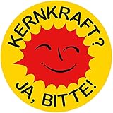 Aufkleber/Sticker - Kernkraft? Ja Bitte! (Sticker-Set 10 Stück)