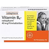 Vitamin B6-ratiopharm 40 mg Filmtabletten, 100 St. Tab