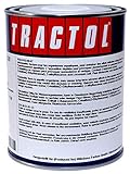 TRACTOL RAL 3002 karminrot 1 Liter Kunstharzlack Traktorlack Schlepperlack