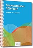 Semesterplaner 2016,2017: September 2017 - August 2018