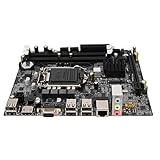 Dilwe LGA1156 Mainboard, DDR3 1333 / 1066MHz Desktop-Motherboard Hochleistungscomputer Mainboard Integrierte Soundkarte, Grafikkarte, Netzwerkkarte, kompak