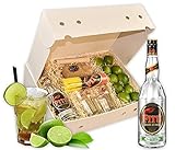 Hansen Obst | Obstbox 'Caipirinha-Cocktail' | Geschenkbox | Cocktail-Starter-Set | 'Die Rustikale'