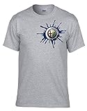 Alfa Romeo Fleck Logo Auto Grau T-Shirt -221 - G