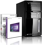 Flüster-SSD-PC Quad-Core Office/Multimedia PC mit 3 Jahren Garantie! inkl. Win10 64-Bit - Intel Quad Core 4x2.41 GHz, 8GB RAM, 240GB SSD, Intel HD Graphics, HDMI, VGA, DVD±RW, Office, USB3.0#4930