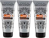 3er Pack L'Oreal Men Expert Bodylotion Tattoo mit Kreatin für intensive Farben 3x200