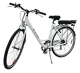 Elektrofahrrad EX1, 250 Watt, 25 km/h, 27,5 Zoll, 36V/10Ah Lithium-Ionen-Akku Damen E-Bike F