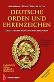 Deutsche Orden und Ehrenzeichen: Drittes Reich, DDR und Bundesrepublik