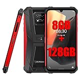 Ulefone Armor 8 PRO(2021) Stoßfestes Android 11 4G Smartphone - Helio P60 Octa-Core 8 GB + 128 GB, 6,1' HD+ IP68 Robustes Handy ohne Vertrag, 5580 mAh Akku, 16MP + 5MP Kamera, NFC GPS R