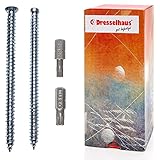 Fensterrahmenschraube, Senkkopf TX 30, 7,5 x 182 mm, verzinkt - 50 Stück