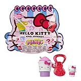 Hello Kitty GVB10 - Sanrio Minis Überraschungs-Figuren (3,8 cm) – Stempel, Bleistiftaufstecker und Schlüsselanhänger, Schreibwarenzubehör, Spielzeug Geschenk für Kinder ab 3 J