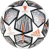 adidas Fussball UCL Finale 21 Junior 290 League Ball White/Iron Met./Silver Met. 4