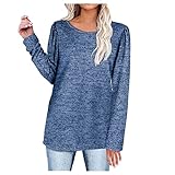 Oberteil Frauen Blau Oversize Tshirts Damen Bluse Weiss T Shirt Lang Damen Bluse Sommer Damen Damen Neckholder Bluse Sportliche Tshirts Damen T Shirt Lang Damen Shoulder Top Online Shop