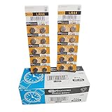 Koonenda AG13 1,5 V Alkaline, 20 Stück LR44 Batterien, entspricht A76, V13GA, AG13, G13, PX76A, GPA76, KA76, SR44, SR1154, 357, EPX76, SR44W