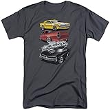 Fast And The Furious – Herren Muscle Car Splatter Tall T-Shirt Gr. XXL,