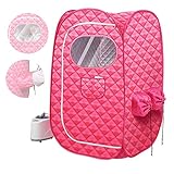 GJXJY Mobile Sauna für zuhause Portable Infrarotsauna Heimsauna leicht tragbar Faltsauna mit Fernbedienung Für Patienten mit Schwerer Schlaflosigk