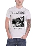 Burzum T Shirt Filosofem Album Lyrics Band Logo Nue offiziell Herren G