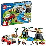 LEGO 60301 City Wildlife Tierrettungs-Geländewagen Spielzeugauto, Geländewag