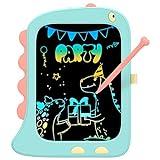 ORSEN LCD Schreibtafel Spielzeug ab 1 2 3 4 5 6 Jahre alt Junge Mädchen, 8,5-Zoll Bildschirm Zeichenbrett Maltafel, Dinosaurier Spielzeug Schreibtablett Weihnachten Kleine Geschenke für Kinder (Blau)