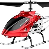 SYMA Groß RC Helikopter Hubschrauber ferngesteuert Fernbedienung Helicopter Indoor Outdoor Flugzeug Geschenk Kinder S37 3.5 Kanal 2.4 Ghz LED Leucht Gyro Höhe halten R
