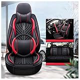 Car Seat Cover Für Peugeot 206 308 307 CC 508 3008 208 301, Auto Accessories Car Seat Cushions Front Rear Complete Set Automotive ​Seat Pad Universal Fit Protectors Compatible Airbag,R