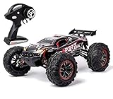 s-idee® 18330 SX03 SX04 + 2 Akkus 1600 mah RC Auto 1:10 4WD Buggy Monstertruck mit 2,4 GHz ca. 50 kmh schnell wendig voll proportional 4WD ferngesteuertes Buggy Racing