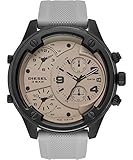 Diesel Herren Chronograph Quarz Uhr mit Silikon Armband DZ7416