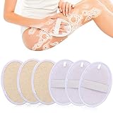 Luffa Schwamm,Eyscoco 6 Stücke Luffaschwamm Rückenscrubber Duschschwamm,Naturschwamm Aus 100% Luffa-Faser,Luffa Handschuhperfekt Für Heilbad Und Dusche,Für Peeling,Massage Und Körperpfleg