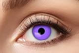 Eyecatcher 84063141-651 - Farbige Kontaktlinsen, 1 Paar, für 12 Monate, Lila, Karneval, Fasching, Hallow
