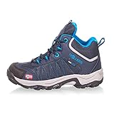 Trollkids Kinder wasserdichter Trekkingschuh Wanderstiefel Fjell, Marineblau/Mittelblau, Größe 32