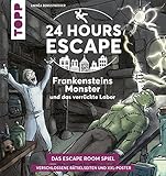 24 HOURS ESCAPE – Das Escape Room Spiel: Frankensteins Monster und das verrückte Labor: Verschlossene Rätselseiten und XXL-Poster mit Spezialeffekt. ... Escape Game mit versteckten G